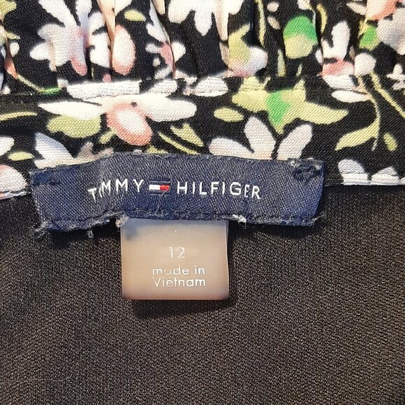 Tommy Hilfiger Tiered Ruffled Floral Dress - Picture 6 of 6